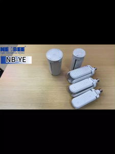 Neobee โคมไฟเพชร LED ทรงใบพัด พับเก็บได้ E27 ขาว วอร์ม ประหยัดไฟ ไฟบ้านตลาดนัด NB-YD