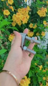 TCT-ตัวรัดสลิง กิ๊ปจับสลิง ตัวล็อคสลิง กิ๊ปจับลวดสลิง สแตนเลส 304 ขนาด M2-M20