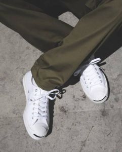 รองเท้าผ้าใบ ทรงคอนเวิร์ส Jack แจ๊ค หัวยิ้ม ยี่ห้อ Mashare/Goldcity แท้💯% ไซส์ 37-45 ผ้าใบทำงาน ผ้าใบนักเรียนนักศึกษา