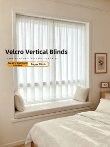 LEZHIHE | Self-Adhesive No-Drilling Light-Permeable Sunscreen Curtain