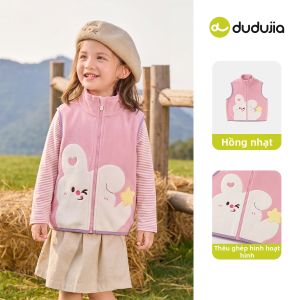 DUDUJIA | Áo Gile Dày Chống Tĩnh Điện Cho Trẻ Em