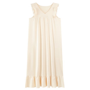 MiiOW | Pure Cotton Catwoman Chemise Sleepwear Womens Style Summer New Outwear Beautiful Ladies Nightgown Comfortable Breathable Casual Home Clothes