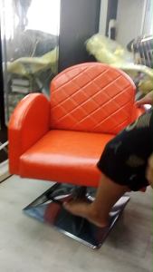 เก้าอี้ รุ่น Sky 812 ใส่มุข สีส้ม ดีไซน์หรู ดูมีระดับ นั่งสบาย ราคาพิเศษ