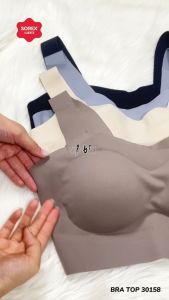 Sorex Bra Top Seamless Tanpa Kawat Tanpa Kait Busa Sedang Cup A-B 30158