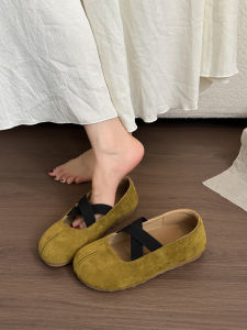 XUJIA | Vintage Retro Platform Pseudo-toe Womens Single Shoes