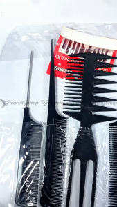 Sisir Rambut Salon Professional Bulu Barbershop Salon Hewan Anjing Kucing Set isi 10 Pcs