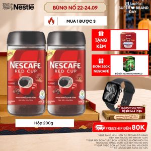 [ƯU ĐÃI THÁNG 9] Combo 2 Hộp Cà Phê Nescafé Red Cup (200g)