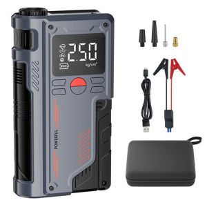 【SFBagFactory】150PSI Car Wireless Air Pump USB Rechargeable Jump Starter Electric Tire Pump Power Display for Automobile Bicycle Ball【Ready Stock】