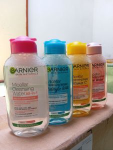 (1pcs) Garnier Skin Naturals Micellar Cleansing Water Wajah Pembersih Make Up Muka 125ml (Expired 2026)