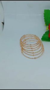 COD GELANG KERONCONG DEWASA TITANIUM BIJI LADA 7 PCS PERHIASAN WANITA KOREA TRENDY