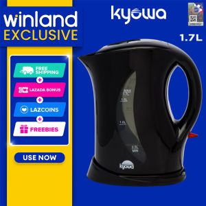 Kyowa by Winland Electric Kettle Water Heater 1.7L with Boil Dry Protection KW-1340