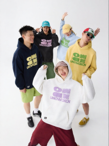 Áo Hoodie In Chữ Bọt Xốp cho Phụ Nữ
