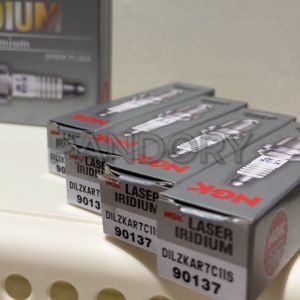 【💯ORIGINAL】90137 (DILZKAR7C11S) NGK LASER IRIDIUM SPARK PLUG HONDA CITY HYBRID/ JAZZ HYBRID/ HRV HYBRID/ FIT HYBRID