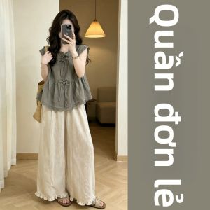 SUSIEYUAN | Bộ Quần Culottes Chấm Bi Độc Đáo Mùa Hè