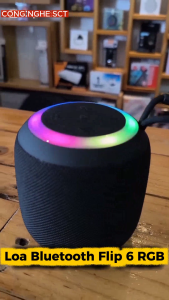 Loa Bluetooth Flip6 RGB Đa Năng Công Suất 5W Đèn LED RGB Sống Động Pin Trâu Cho Mọi Cuộc Chill