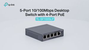 Thiết bị chia mạng TP-Link TL-SF1005LP 4 cổng POE