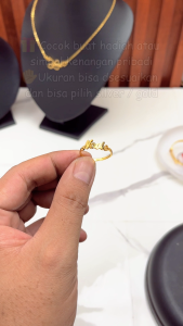 Cincin Ukir Nama Sendiri Titanium Ring Name