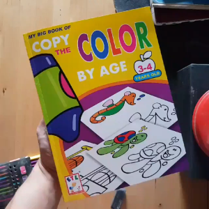 My Big Book Of Copy The Color (By Age 3-4)