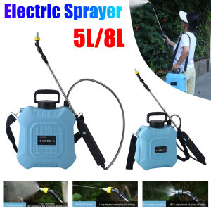 5L/8L Multi-purpose Electric Sprayer High Pressure Disinfection Spraying Machine Rechargeable Plant Sprayer Garden Irrigation