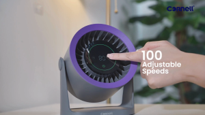 Cornell High Speed Portable Desk Fan Built in Battery with Adjustable 100 Speed
