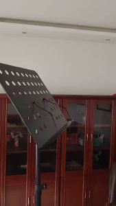 Tas Bag Tripod Stand Partitur Sheet Musik Stand Holder Carrying Bag Stand Partitur Musik Portable