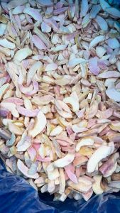 Freeze Dried Peach พีชฟรีซดราย ขนาดสินค้า 500/250/100 ผลไม้อบกรอบ ขนมเพื่อสุขภาพ  ผลไม้ฟรีซดราย เกรดพรีเมี่ยม