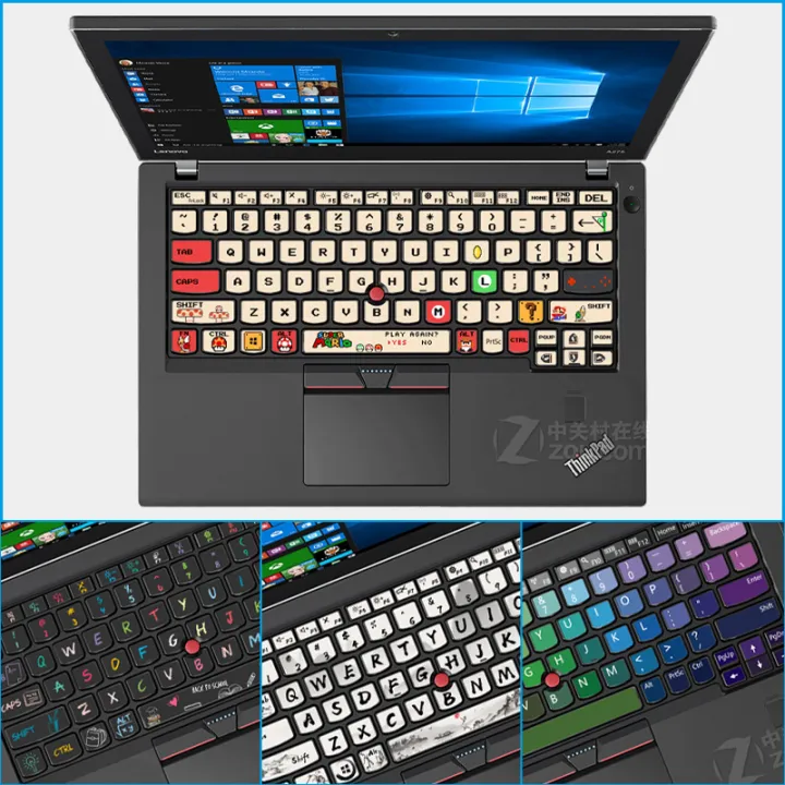 Thinkpad Lenovo X13 X395 X390 L390 2023 Gen3 Keyboard Stickers Cartoon ...