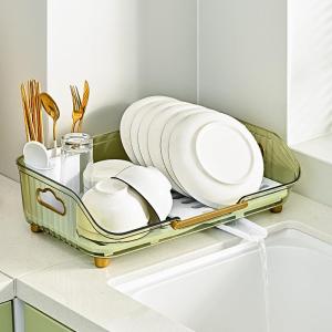 MEISITEKEKE | Large Capacity Dish Drainer Rack