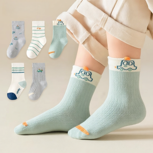 Antibacterial Boys Cotton Socks