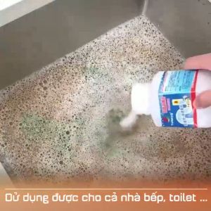 Bột thông cống cực mạnh Bột thông tắc cống siêu mạnh bột thông bồn rửa bát cống nhà tắm