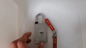Kunlun lock Magnetic Padlock Keyless Padlock Anti-theft Technology Anti-rust Lock