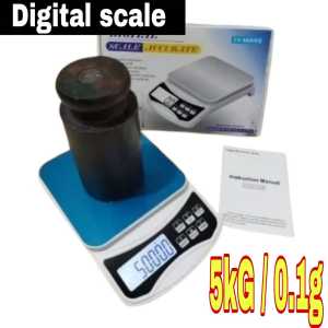 timbangan digital 5kg 0.1g timbangan bumbu bahan kue 5kg