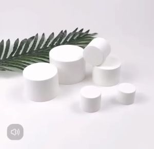5g/10g/20g Travel Face Cream Empty Refillable Bottle Lotion Cosmetic Container Cream Jar圆形磨砂膏霜瓶 塑料瓶如乳液粉底膏霜盒 化妆品分装瓶霜膏瓶
