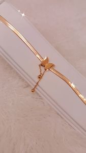 Gelang Tangan Wanita Butterfly 02 Titanium Anti Karat dan Tahan Lama Premium Quality GS037