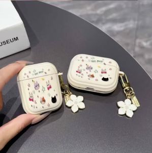 Wireless Cute Cat Case For AirPods 4 3 2 1 Cover Charging Box Transparent Soft Silicone For AirPods PRO/PRO2/PRO3 Earphone Case