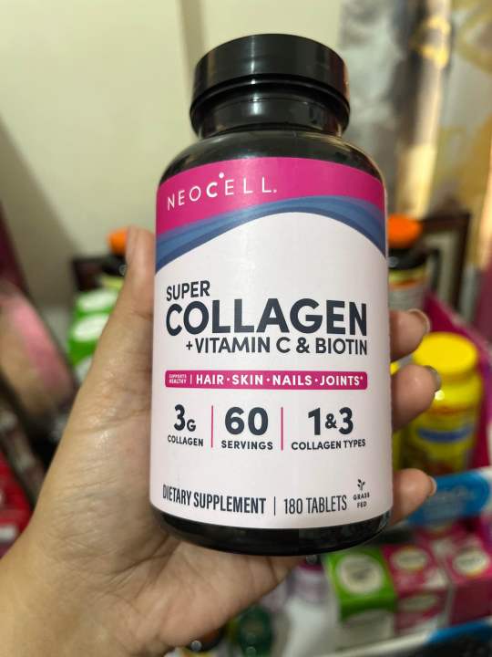 Neocell Super Collagen tablets and powder from US