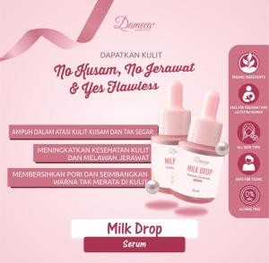 Serum Wajah Kefir Ceramide 20ml | Dameea Ceramide Milk Drop Face Serum