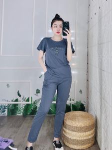 [MẪU MỚI] [CÓ BIGSIZE TỚI 85KG] Set bộ đồ thun dài đồ bộ nữ mặc nhà bộ đồ thun dài chất thun cotton dễ thương form rộng bigsize