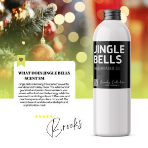 My Home JINGLE BELLS - CHRISTMAS Water Based Concentrated Water Soluble Diffuser Fragrance