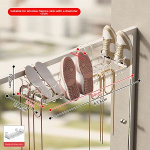 BANGJIE | Outdoor Windproof Security Shoe Rack