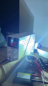 AUTO K ONE ชุดหลอดไฟหน้ารถยนต์ LED D2S  หลอดไฟ+บัลลาสต์+ซ็อกเก็ต เป็นชุด1คู่ ค่าสี 6000K