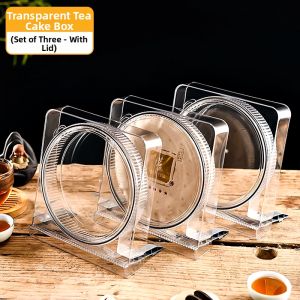 Transparent Dustproof Tea Storage Box