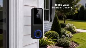 Tuya Doorbell With Camera 2.4G Wireless Video Doorbell WIFI Outdoor Phone Door Bell Camera Security Video Intercom IR Night