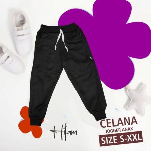 Celana Anak Jogger Santai Panjang Training Olahraga Size S Sampai XXL