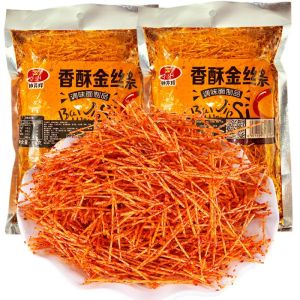 Zhong Qinhui crispy golden silk spicy strips 60g/bag snack internet famous spicy and spicy  spicy strips
