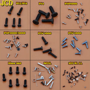 JCD Screw Kit For PS2 PS3 PS4 PSP1000 PSP2000 PSP3000 PSV1000 For Xbox 360 For NDS Lite NDSL Screws Set Replacement Part