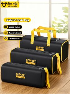NiuXiang Tool Bag Thicken Oxford Cloth Portable Storage BagProfessional Electrician and Carpenter Repair Home Storage HandBag