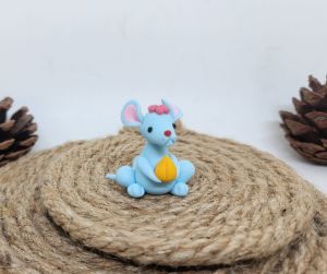 หนูมุสิกะ หนูบริวารพระพิฆเนศ ขนาดสูง 2 นิ้ว