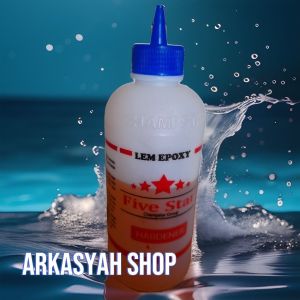 LEM FIVE STAR EPOXY HARDENER RESIN FS NB 1/2KG (LEM KAYU LEM 2 KOMPONEN LEM SUPER KUAT)