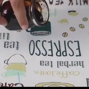 DM20 - DEKORASI ALAS MEJA PVC ANTI SLIP WATERPROOF / ALAS SERBAGUNA